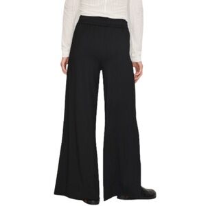Flow Femme Palazzo Trouser Pants NWT in Black